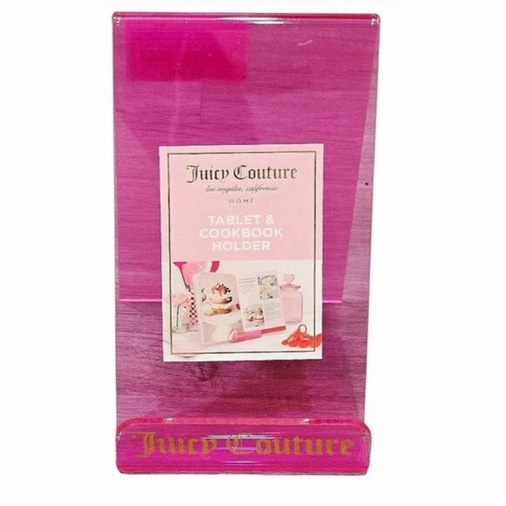 Juicy Couture Pink Tablet & Cookbook Holder
